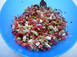 Greek salad : Photo of step #8