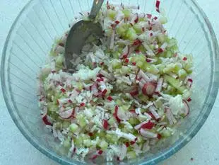 Crunchy salad : Photo of step #4