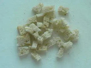 Corn salad with croutons : Photo of step #6
