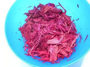 Raw beetroot salad : Photo of step #2