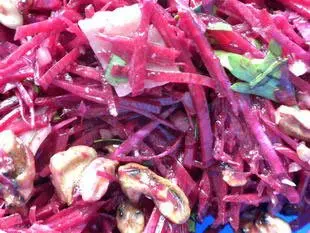 Raw beetroot salad : Photo of step #7