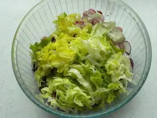 Warm chicken salad : Photo of step #4