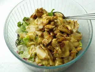 Warm chicken salad : Photo of step #7