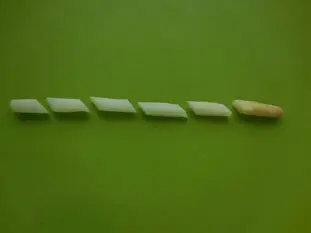 White asparagus salad : Photo of step #1