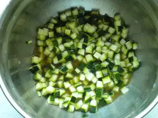 Cubed salad : Photo of step #2