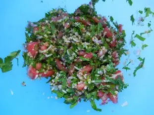 Lebanese Tabbouleh : Photo of step #5