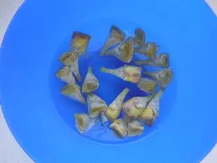 Poivrade artichoke Salad : Photo of step #1