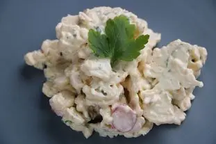 Crunchy Cauliflower Salad with Lemon : Photo of step #5