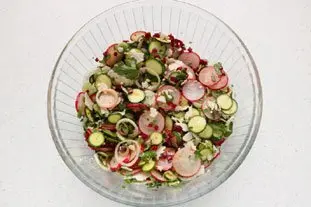 Crunchy spring salad : Photo of step #10
