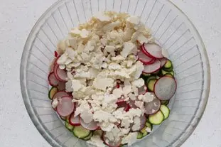 Crunchy spring salad