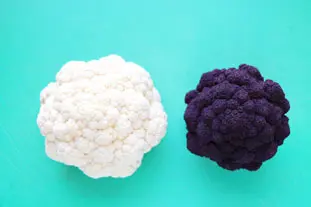 Two-colour cauliflower salad : Photo of step #1