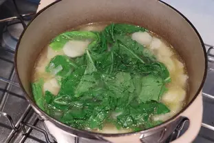 Turnip and Jerusalem artichoke soup : Photo of step #7