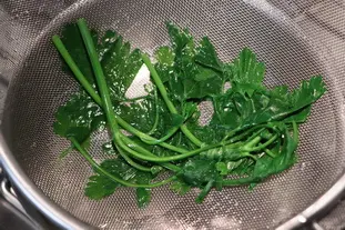 Celeriac and parsley soup : Photo of step #4