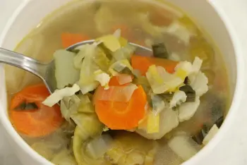 Winter vegetable soup