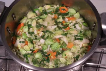 Winter vegetable soup