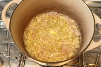 Watercress soup : Stage 4