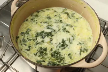 Chard and cauliflower soup : Stage 9