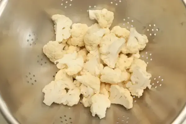 Chard and cauliflower soup