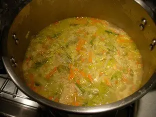 Smooth mixed vegetable soup : Photo of step #8