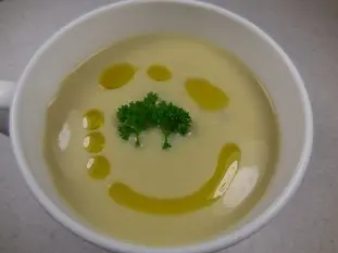 Endive and beer soup