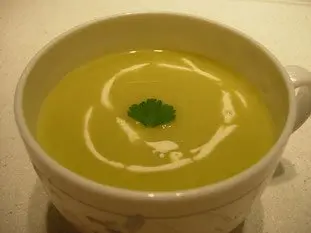Leek and potato soup