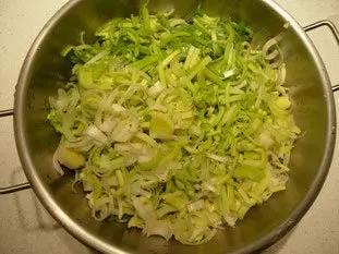 Leek and potato soup : Photo of step #4