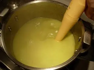 Leek and potato soup : Photo of step #9