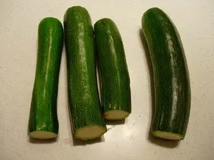 Quick courgette soup with cheese : Photo of step #1