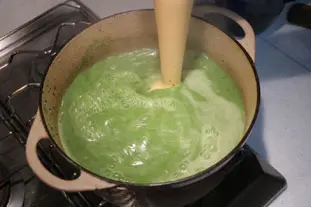 Turnip top soup : Photo of step #10