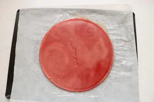 Thin tomato jelly and avocado tart : Photo of step #9