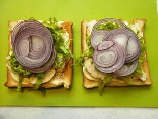 Chicken club sandwich : Photo of step #11