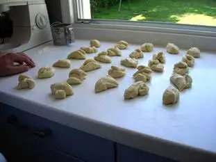 Chocolate rolls (petits pains) : etape 25