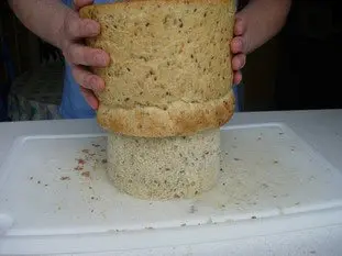 Surprise bread : Photo of step #7