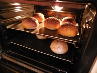 Hamburger buns : Photo of step #11