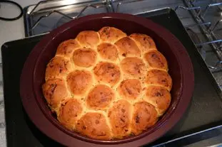 Dipping bread with cheese : Photo of step #12