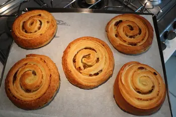 Raisin breads (pains aux raisins)