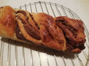 Flaky chocolate brioche : Photo of step #24