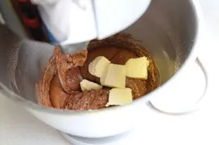 Flaky brownie brioche : Photo of step #5