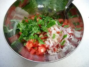 Mexican ceviche : Photo of step #7