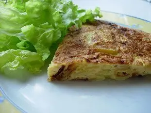 Potato tortilla (Spanish omelette) : Photo of step #16