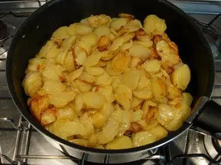 Potato tortilla (Spanish omelette) : Photo of step #7