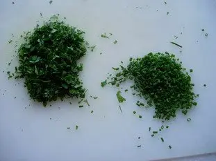 Spinach fritters : Photo of step #6