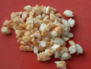 Potatoes with prawns : Photo of step #2