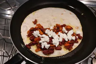 Pumpkin and red-bean tortillas : Photo of step #9