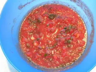 Hot tomato sauce : Photo of step #6