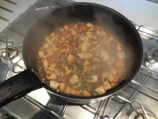 Thai-style Chicken with Cashew Nuts : Photo of step #8