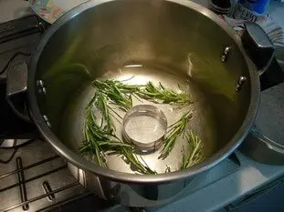 Rosemary steamed fish : Photo of step #7