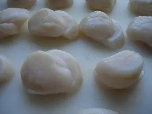 Scallops with crunchy vegetables and wine sabayon : Photo of step #10