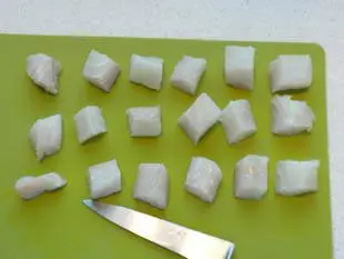 "Land and sea" kebabs : Photo of step #1