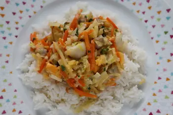 Breton style shellfish and vegetable soup